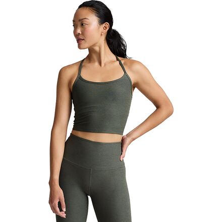 Spacedye Slim Racerback Cropped Tank Top - Women's