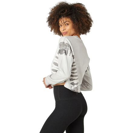 Beyond Yoga - Weekend Boxy Cropped Pullover - Women's