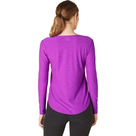 Beyond Yoga - Scooped Long-Sleeve Pullover Top - Women's
