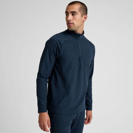 Beyond Yoga - Spacedye Terrain Quarter Zip Pullover - Men's