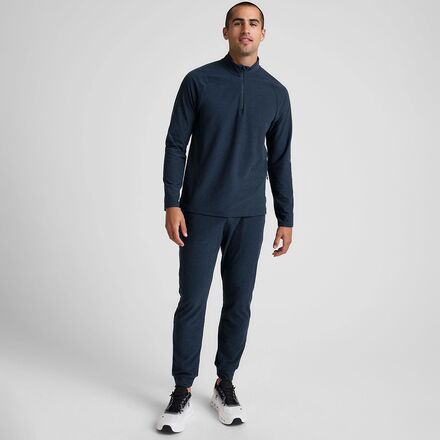 Beyond Yoga - Spacedye Terrain Quarter Zip Pullover - Men's