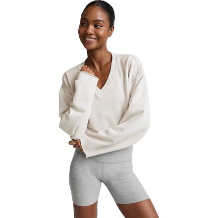 Fade Out Cropped Long-Sleeve Top - Women's