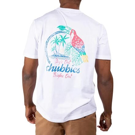 Chubbies - The Polly T-Shirt - Men's - Pure White