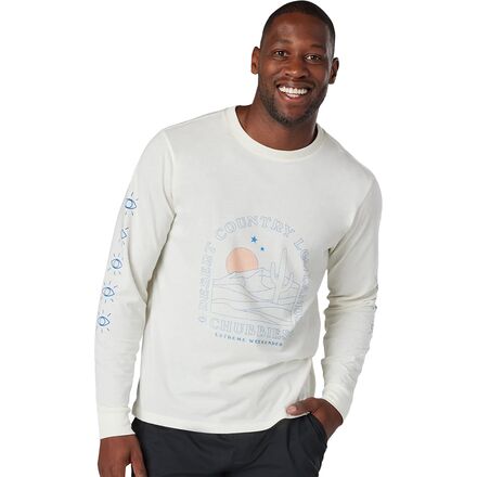 Chubbies - The Desert Low Land Long-Sleeve T-Shirt - Men's - Off White/Solid