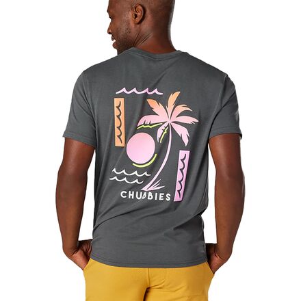 Chubbies - The Sun Set T-Shirt - Men's - Charcoal/Solid