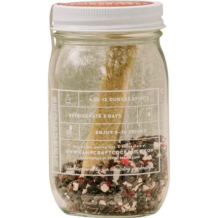 Camp Craft Cocktails - Peppermint Bark Martini