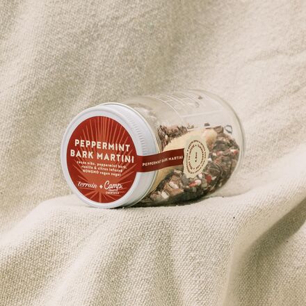 Camp Craft Cocktails - Peppermint Bark Martini