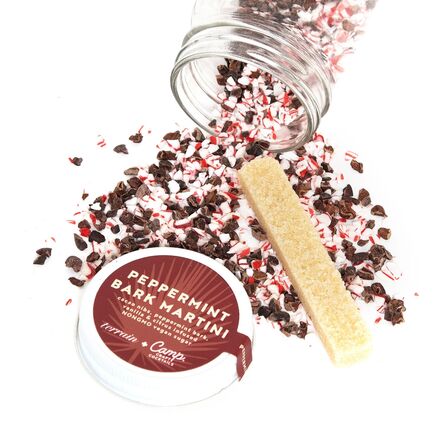 Camp Craft Cocktails - Peppermint Bark Martini
