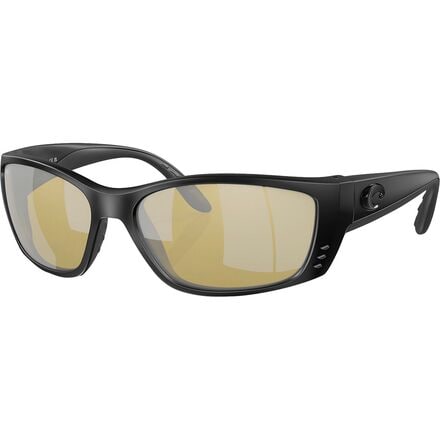 Costa - Fisch 580P Polarized Sunglasses - Blackout Frame/Sunrise Silver Mirror