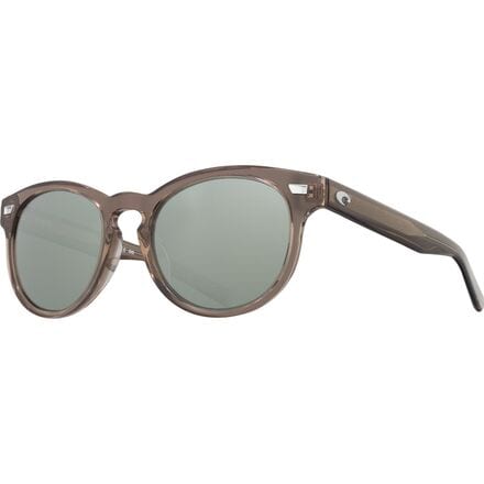Costa - Del Mar 580G Polarized Sunglasses - Shiny Taupe Crystal Frame/Gray Silver Mirror