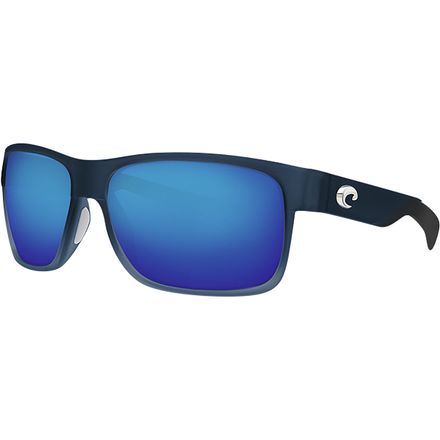 Costa - Half Moon 580P Polarized Sunglasses - Blue Mirror 580p/Bahama Blue Fade Frame