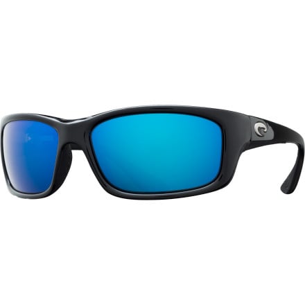 Costa - Jose 580G Polarized Sunglasses - Black/Blue Mirror