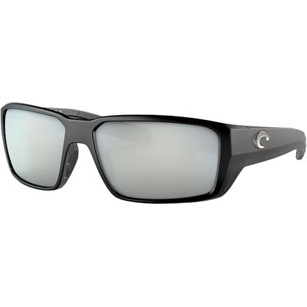 Costa - Fantail Pro 580G Polarized Sunglasses - Matte Black/580G Glass/Copper/Green Mirror