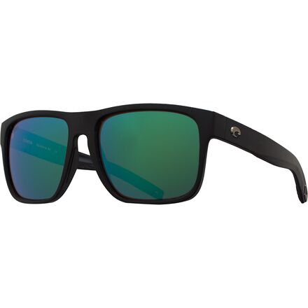 Costa - Spearo XL 580G Polarized Sunglasses - Matte Black/580G Glass/Copper/Green Mirror