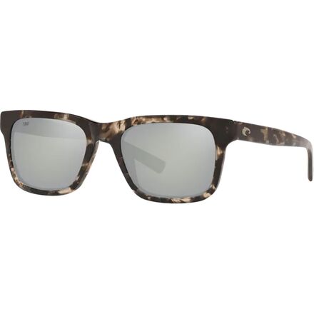 Costa - Tybee 580G Polarized Sunglasses - Shiny Black Kelp/580G Glass/Gray/Silver Mirror