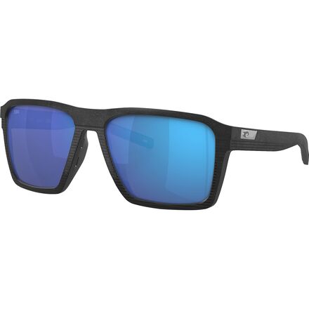 Costa - Antille Net 580G Polarized Sunglasses - Black Blue Mirror
