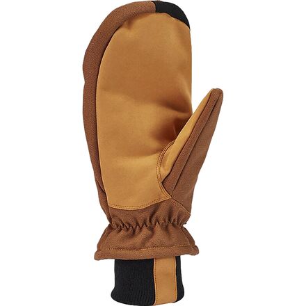 Carhartt Gloves - Insulated Duck Synthetic Leather Knit Cuff Mitten - Men's