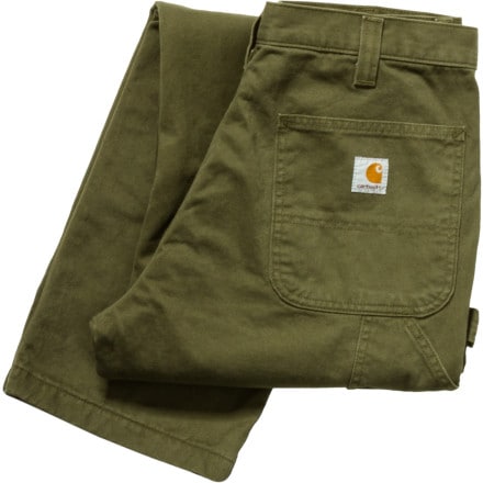 Carhartt - Washed Twill Dungaree - Flannel-Lined Pant - Men's