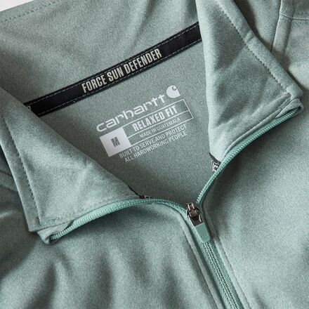 Carhartt - Force Sun Defender Relaxed 1/2-Zip Shirt - Men's