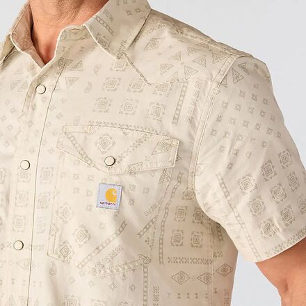 Carhartt - Montana Bozeman Relaxed Short-Sleeve Plaid Shirt - Men's