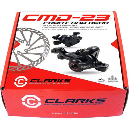 Cmd-23 Mechanical Disc Brake Set W Rotors