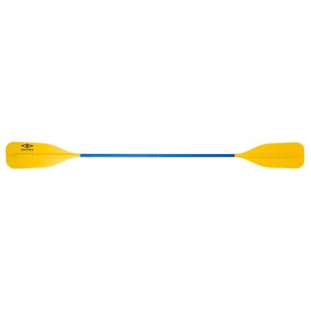 Carlisle Paddles - Standard 2-Piece Paddle - Straight Shaft - Yellow/Blue