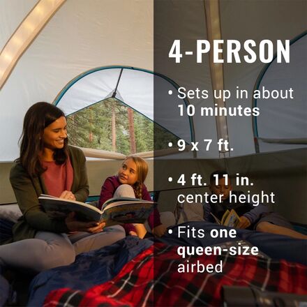 Coleman - Onesource Dome Tent: 4-Person 3-Season