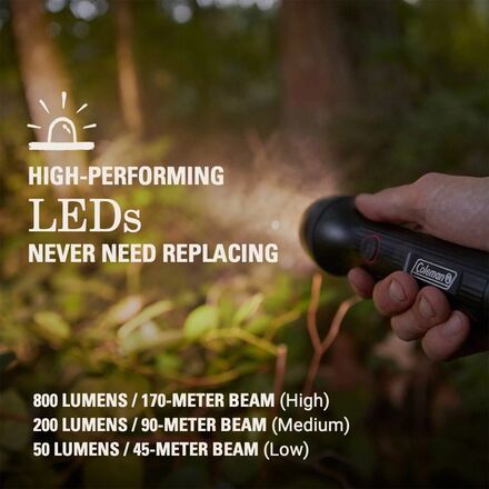 Coleman - Classic Rechargeable 800lum LED Flashlight