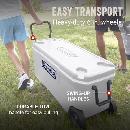 Coleman - 316 Series 100QT Wheeled Cooler