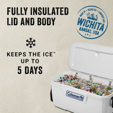 Coleman - 316 Series 100QT Wheeled Cooler