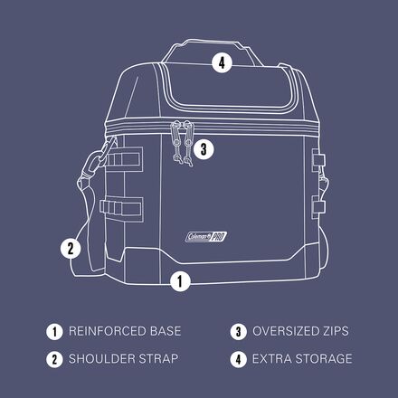 Coleman - Pro Soft Cooler 16-Can