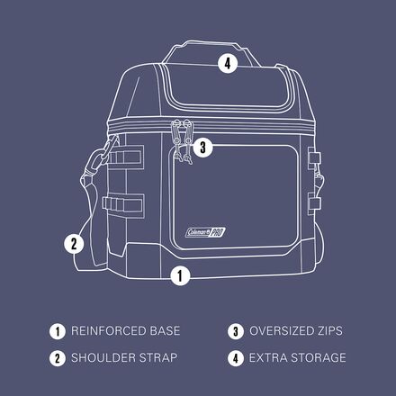Coleman - Pro Soft Cooler 24-Can