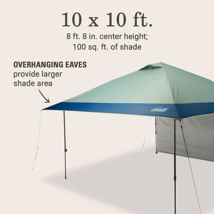 Coleman - 10X10 Oasis Canopy + Sun Wall And Onepeak
