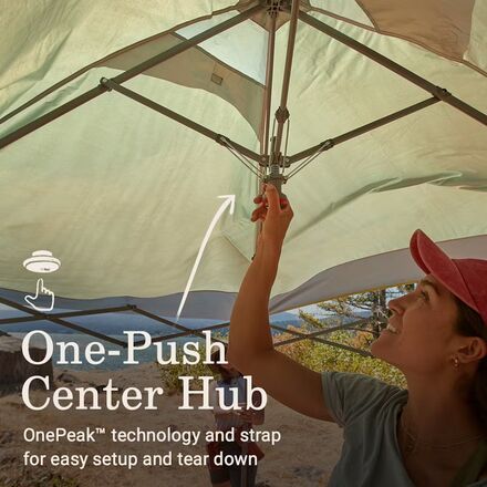 Coleman - 10X10 Oasis Canopy + Sun Wall And Onepeak