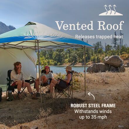 Coleman - 10X10 Oasis Canopy + Sun Wall And Onepeak