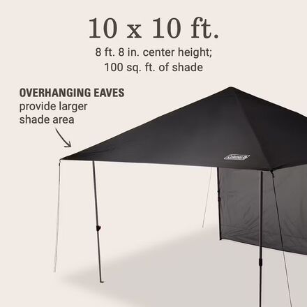 Coleman - Oasis Lite 10 x 10 Canopy With Sun Wall