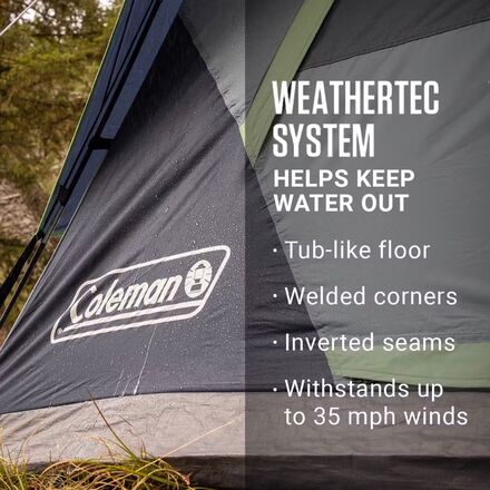 Coleman - Skydome Tent: 6-Person 3-Season