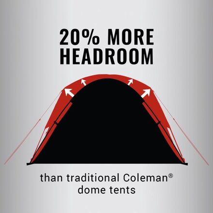 Coleman - Skydome Tent: 8-Person 3-Season - Darkroom