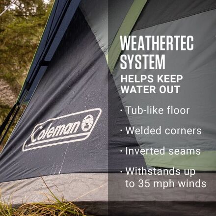 Coleman - Skydome Tent: 8-Person 3-Season - Darkroom