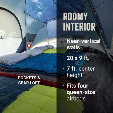 Coleman - Skydome XL Tent: 12-Person 3-Season