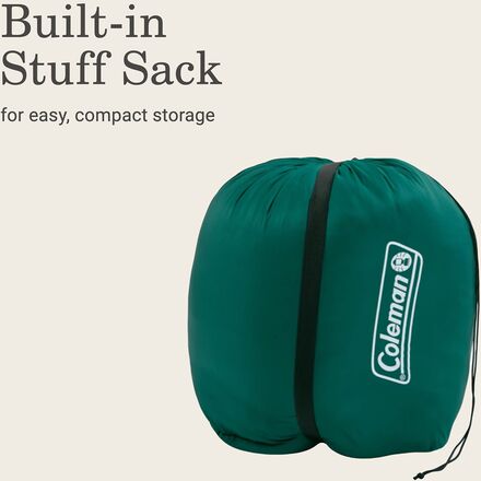 Coleman - Comfort Camp 3-in-1 Sleeping Bag: 30F Synthetic