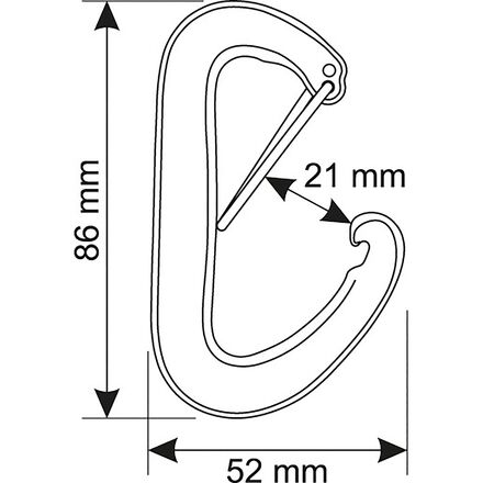CAMP USA - Nano 22 Carabiner