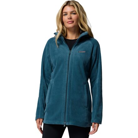 Columbia - Benton Springs II Long Hooded Fleece Jacket - Women's - Everblue