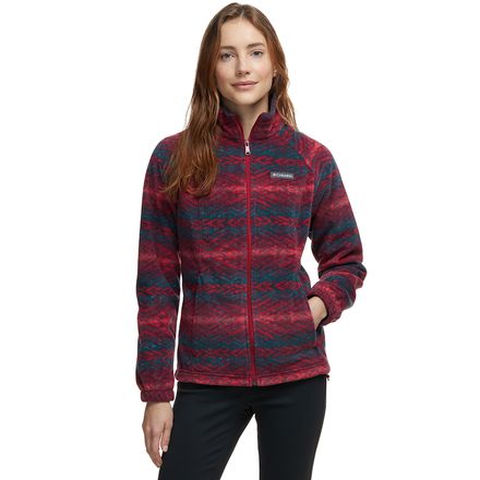 Columbia - Benton Springs Print Full-Zip Fleece Jacket - Women's