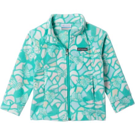 Benton Springs II Printed Fleece Jacket - Toddler Girls'