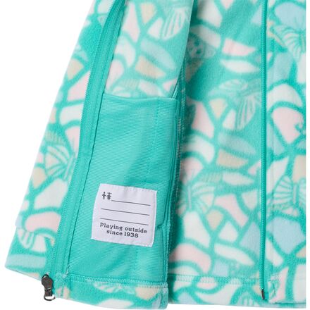 Columbia - Benton Springs II Printed Fleece Jacket - Toddler Girls'