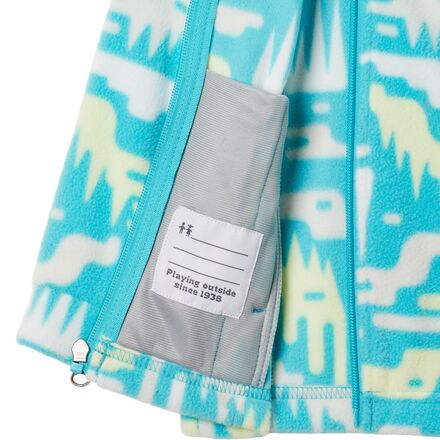 Columbia - Benton Springs II Printed Fleece Jacket - Toddler Girls'