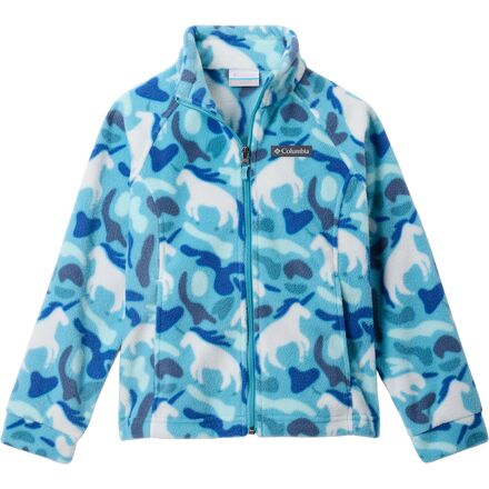 Benton Springs II Printed Fleece Jacket - Toddler Girls'
