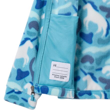 Columbia - Benton Springs II Printed Fleece Jacket - Toddler Girls'