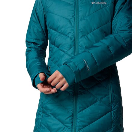 Columbia - Heavenly Long Hooded Jacket - Women's